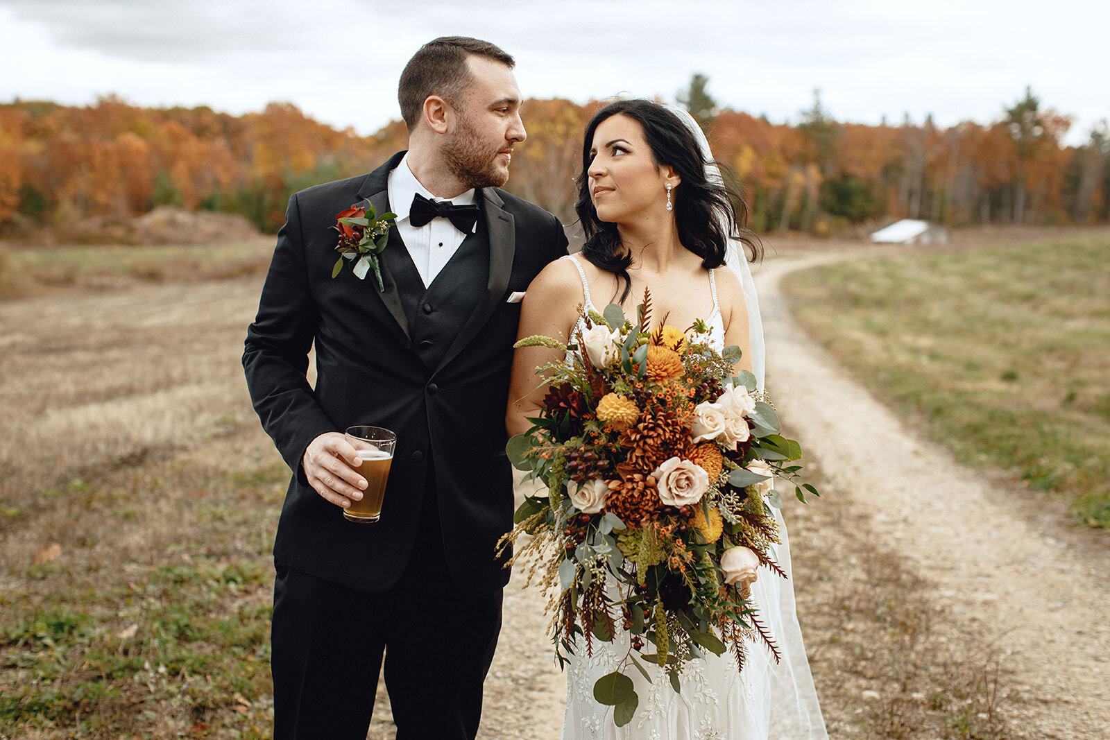 Fall-Intimate-Wedding-Old-1761-Mill-Westminster-Massachusetts