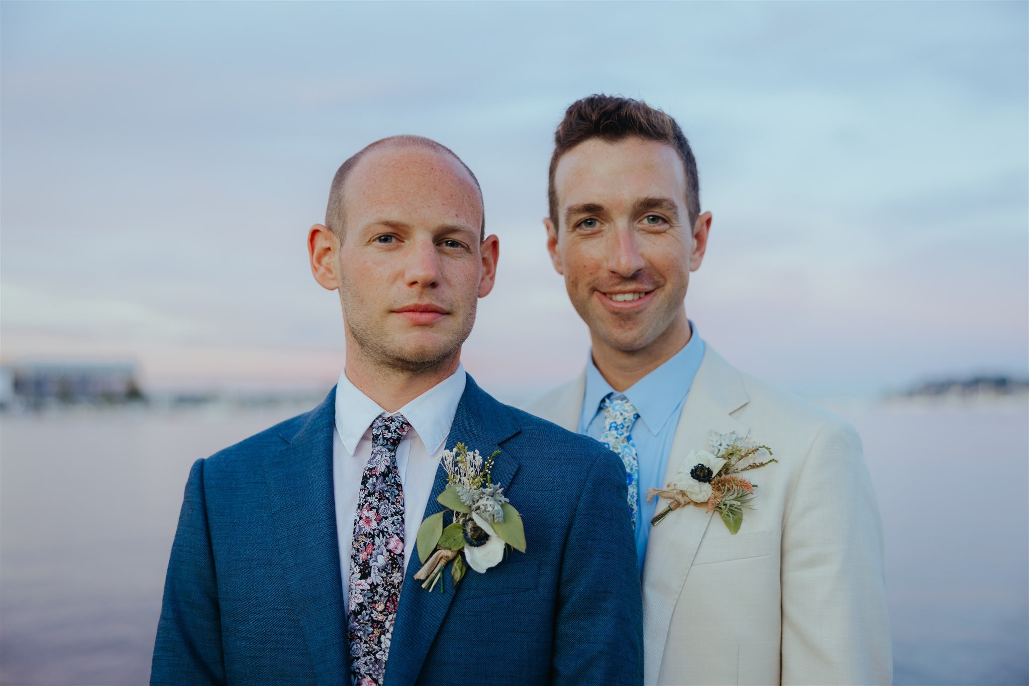Gay summer wedding in Salem Massachusetts