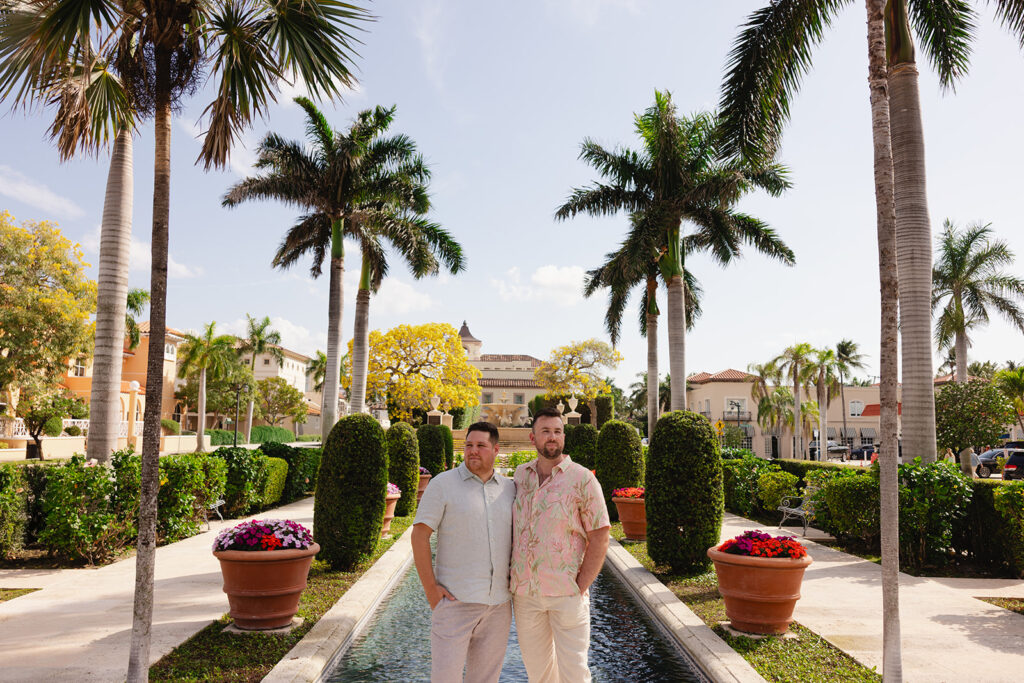 Gay Engagement Session in Palm Beach Florida