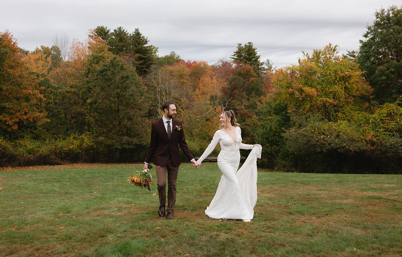 Fall Wedding at Willowdale Estate