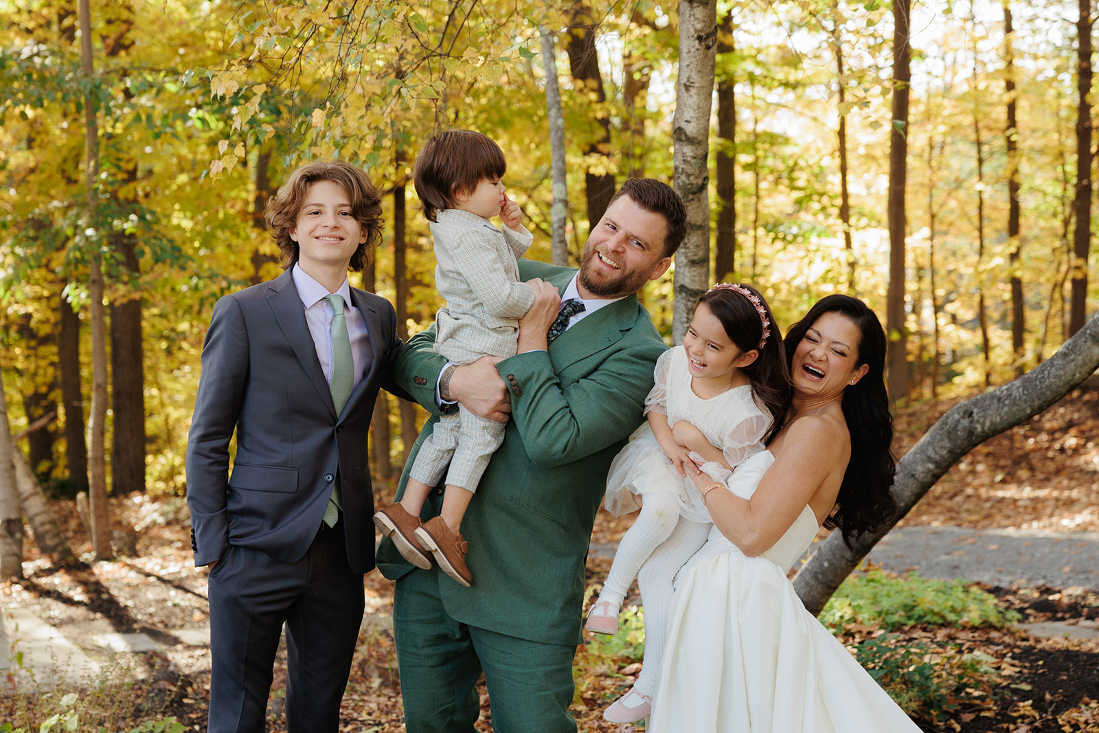 Fall wedding at the Herb Lyceum in Groton Massachusetts